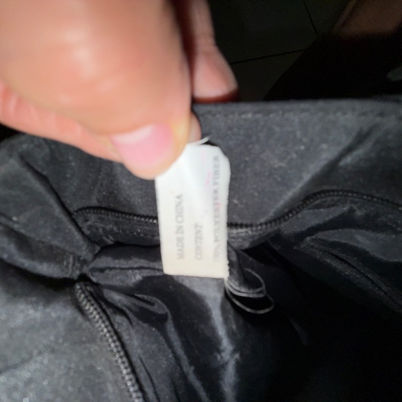 Black nylon Flamingo tote - Picture 3 of 4